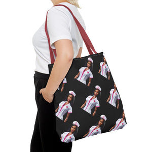 Nurse Tote Bag - Stylish Black & White Design for Medical Professionals