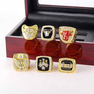 Chicago Bulls Championship Ring Set