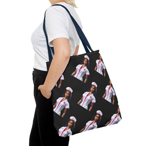 Nurse Tote Bag - Stylish Black & White Design for Medical Professionals