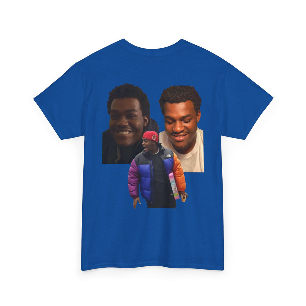 Vibrant Streetwear Tee - Retro Style Cotton T-Shirt with Unique Graphic