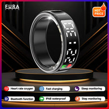 Load image into Gallery viewer, 2025 SR08 Smart Ring Men&#39;s and Women&#39;s Heart Rate Blood Oxygen Monitor Health Monitoring IP68 waterproof Multi-exercise mode