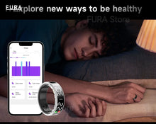 Load image into Gallery viewer, 2025 SR08 Smart Ring Men&#39;s and Women&#39;s Heart Rate Blood Oxygen Monitor Health Monitoring IP68 waterproof Multi-exercise mode