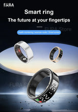 Load image into Gallery viewer, 2025 SR08 Smart Ring Men&#39;s and Women&#39;s Heart Rate Blood Oxygen Monitor Health Monitoring IP68 waterproof Multi-exercise mode