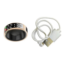 Load image into Gallery viewer, 2025 SR08 Smart Ring Men&#39;s and Women&#39;s Heart Rate Blood Oxygen Monitor Health Monitoring IP68 waterproof Multi-exercise mode