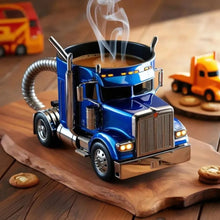 Load image into Gallery viewer, Handcrafted Truck Coffee Mug 11 Ounces Semi-trailer Shaped Unique Gift For Coffee And Truck Lovers Truck Driver Gifts
