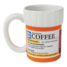 Load image into Gallery viewer, LYSP Ceramic Coffee Cup, Medicine Bottle Modeling Mug,Prescription Coffee Mug,Ceramic Pill Bottle Cup,Unique Novelty Shape