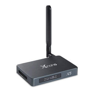 X5 RTK1295 2G + 16G Smart TV Box 2.4G/5.8G WiFi Bluetooth 4K x 2K with Antenna