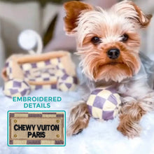 Load image into Gallery viewer, Haute Diggity Dog Chewy Vuiton Checker Collection – Soft Plush Desig