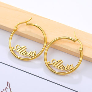 Custom Hoop Earrings