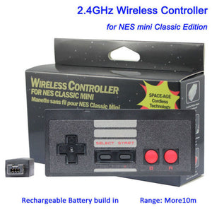 Wireless Mini Game Controller Gamepad For NES Classic Edition Nintendo Console