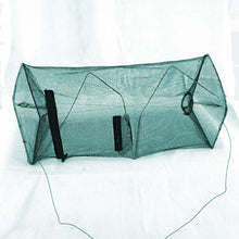 Load image into Gallery viewer, Foldable Nylon Fishing Net Crab Fish Crawdad Shrimp Minnow Bait Trap Drift Cage