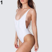 Load image into Gallery viewer, Women&#39;s One Piece Push Up Padded Bikini Swimsuit Swimwear Bathing Suit Monokini