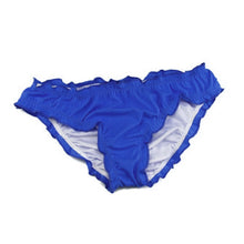 Load image into Gallery viewer, Women&#39;s Fashion Ruffle Swimwear Scrunch Thong Summer Bikini Bottom Underwear