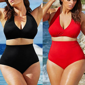 Women's Fashion Summer Two-Piece Padded Swimwear Swimsuit Bikini Bathing Suit