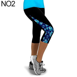 Women Fashion Triangle Paneled Slimming Pants Leggings Running Yoga Sport Gym Pants