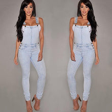 Load image into Gallery viewer, Women Sexy Slim Fit Baggy Loose Jeans Denim Overalls Pants Jumpsuit Rompers