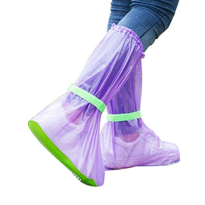 Unisex Portable Outdoors Travel Anti Slip Rain Shoes Covers Waterproof Boots