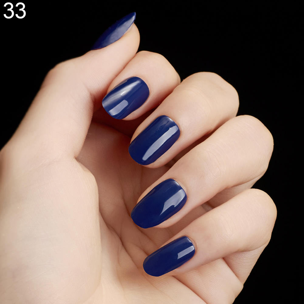 Women Nail Art Manicure Pigment Varnish Soak Off Gel Polish LED UV Polishes