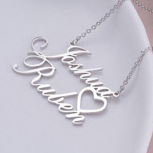 Customize This 925 Silver  Name  Personality Pendant Necklace