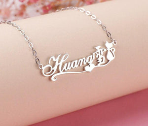 Customize This 925 Silver Personalized Custom Name Necklace