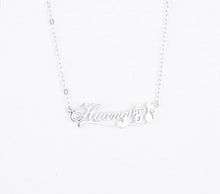 Load image into Gallery viewer, Customize This 925 Silver Personalized Custom Name Necklace