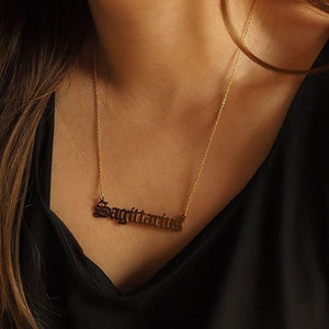 Customize This Nameplate Necklace just for you
