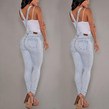 Load image into Gallery viewer, Women Sexy Slim Fit Baggy Loose Jeans Denim Overalls Pants Jumpsuit Rompers