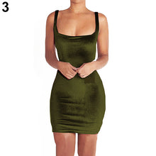 Load image into Gallery viewer, Women Casual V-Neck Asymmetry Hem Loose Half Sleeve Mini T-Shirt Dress