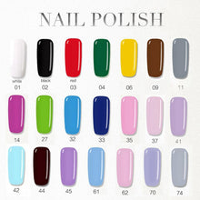 Load image into Gallery viewer, Women Nail Art Manicure Pigment Varnish Soak Off Gel Polish LED UV Polishes