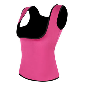 Women Breast Care Abdomen Fat Burning Fitness Yoga Vest Body Stretch Shapewear