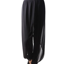 Load image into Gallery viewer, Women Ladies Chiffon Jointing Herem Pants Yoga Casual Baggy Loose Summer Trousers