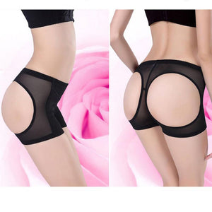 Underwear Sexy Women Underpants Hip Body Butt Shaping Exposed Buttocks Shorts
