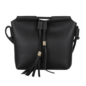 Women Shopping Office Pouch Tassel Shoulder Crossbody Bag Satchel Purse Handbag