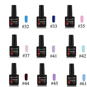 Women Nail Art Manicure Pigment Varnish Soak Off Gel Polish LED UV Polishes