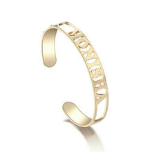 Load image into Gallery viewer, Customize This Bracelet Bangle For W/ Your Name
