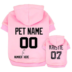 Custom Hoodies Personalized Pet Name