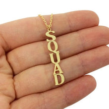 Load image into Gallery viewer, Custom Necklace Personalized Vertical Name Necklaces For Women Men Gold Chain Choker Necklace Collier Mujer Bridesmaid Gift BFF