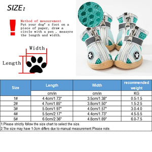 Pet Breathable Non-slip Soft Sole Dogs Booties