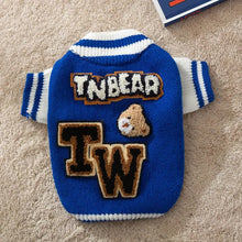 Load image into Gallery viewer, Bark Varsity Jacket Clothes Cute Dog Clothes
