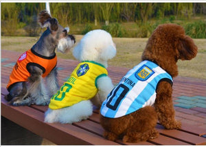 Football Dog Fans Vest