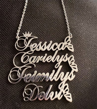 Load image into Gallery viewer, Customize This W/ Up To 4 Names Necklace SALE!