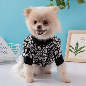 CHRISTIAN DOG Luxury Wool Dog Sweater