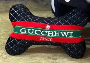 Gucchewy Dog Bone Ball Shaped Plush Toy