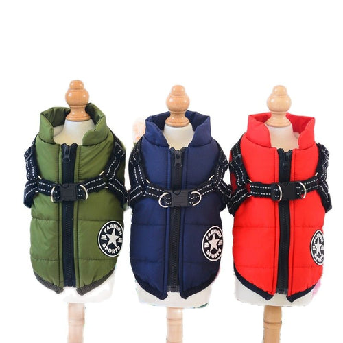 Pet Vest Dog Pet Harness Zipper 