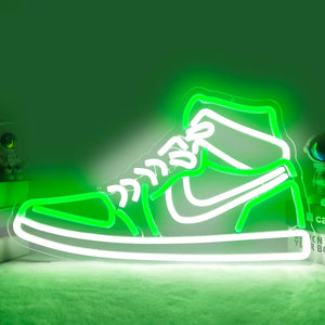 Sneaker Neon Sign Sports Shoe Neon Signs for Wall LED Boys Neon Lights for Bedroom Man Cave Home Party Pub Neon Bar Sign