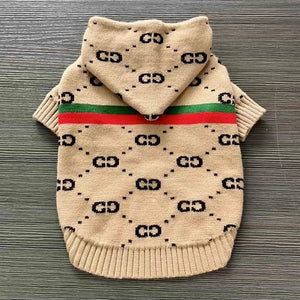Luxury Pets Knitted Embroidered Sweater