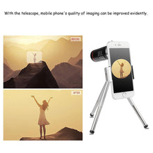 Load image into Gallery viewer, Telescope Phone Camera Lens with Tripod Clip ¹
