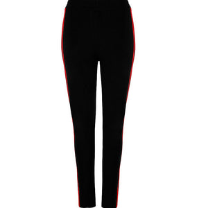 Women's Daily / Going out Sexy Stitching Legging - Solid Colored Mid Waist Green Black M L XL
