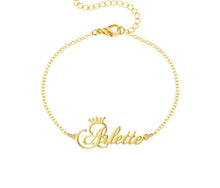 Load image into Gallery viewer, Customize This Say My Name Necklace Earrings Bracelet Set