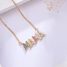 Load image into Gallery viewer, Customize Elegant Mother&#39;s Day Gift MaMa Letter Name Pendant Necklaces